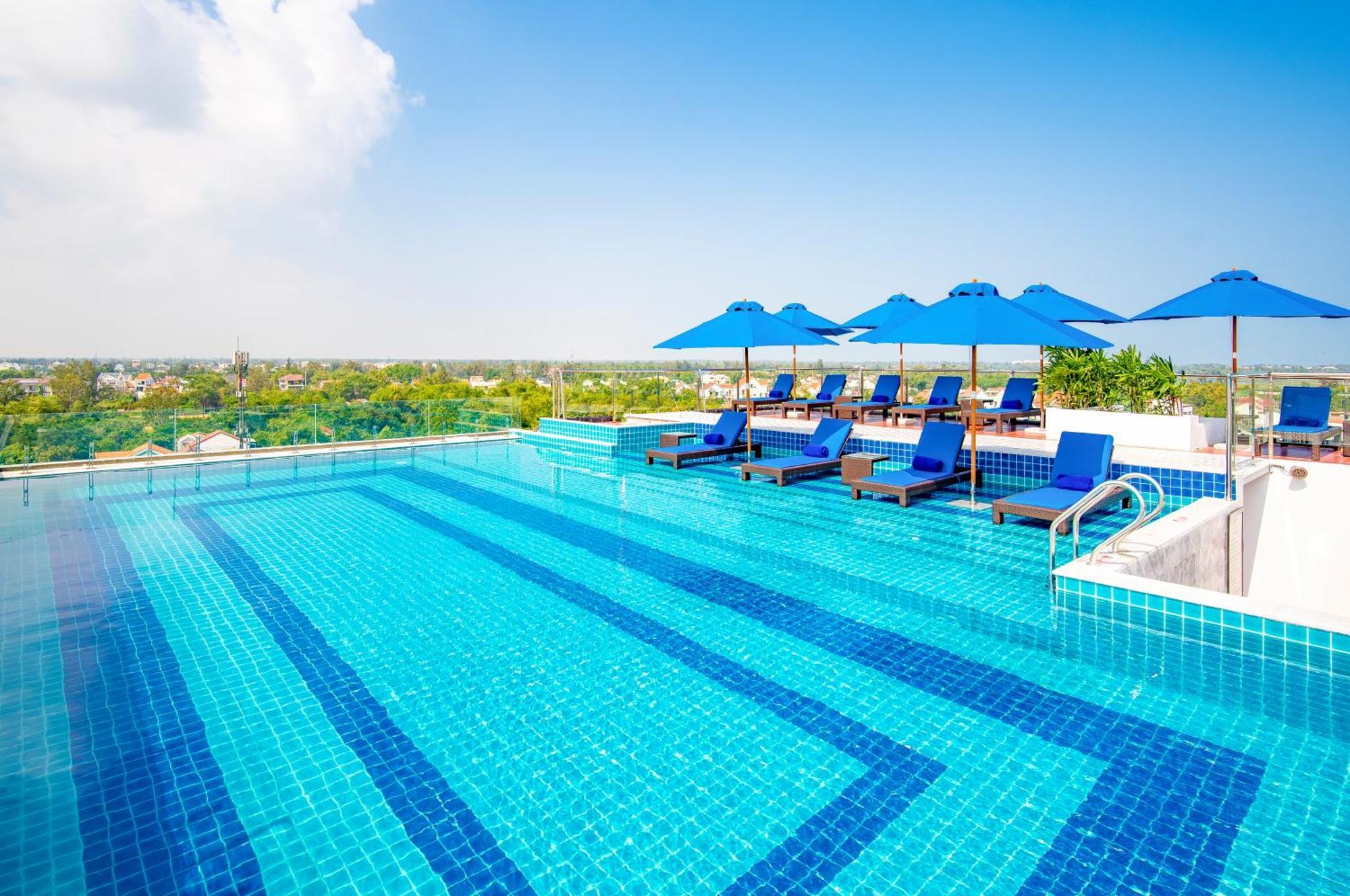 Qualia De Hotel Hoi An - Rooftop Bar City View Luaran gambar