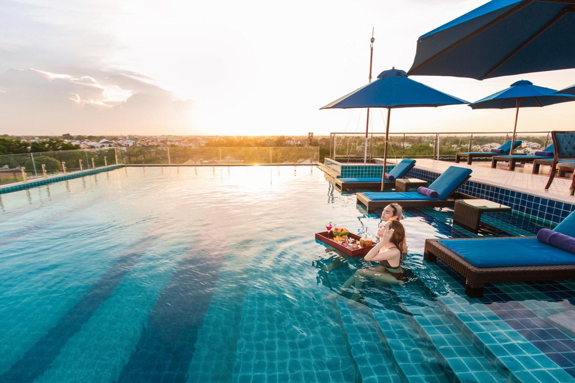 Qualia De Hotel Hoi An - Rooftop Bar City View Luaran gambar