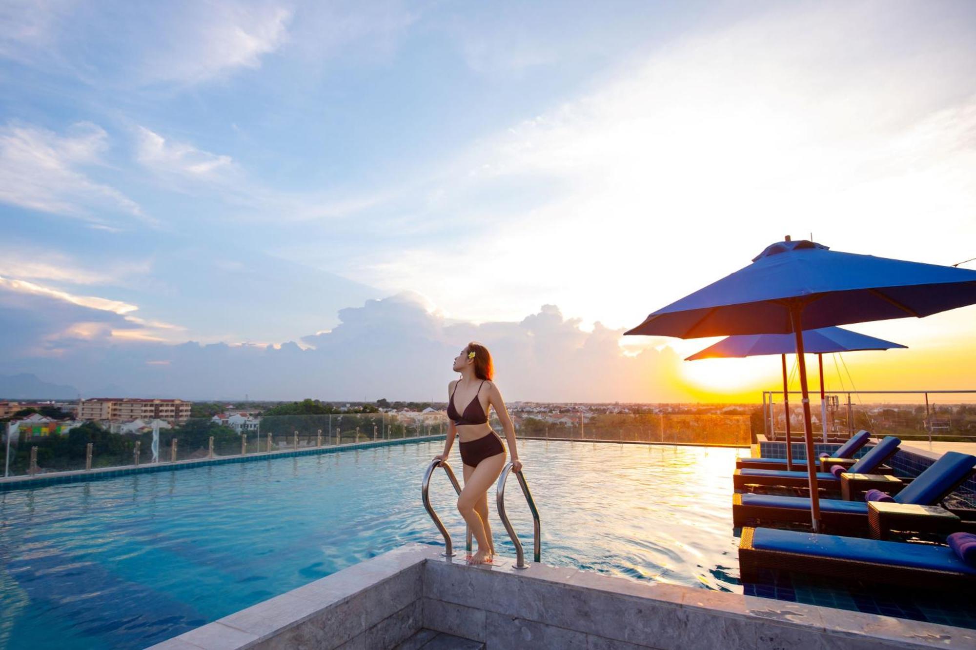 Qualia De Hotel Hoi An - Rooftop Bar City View Luaran gambar