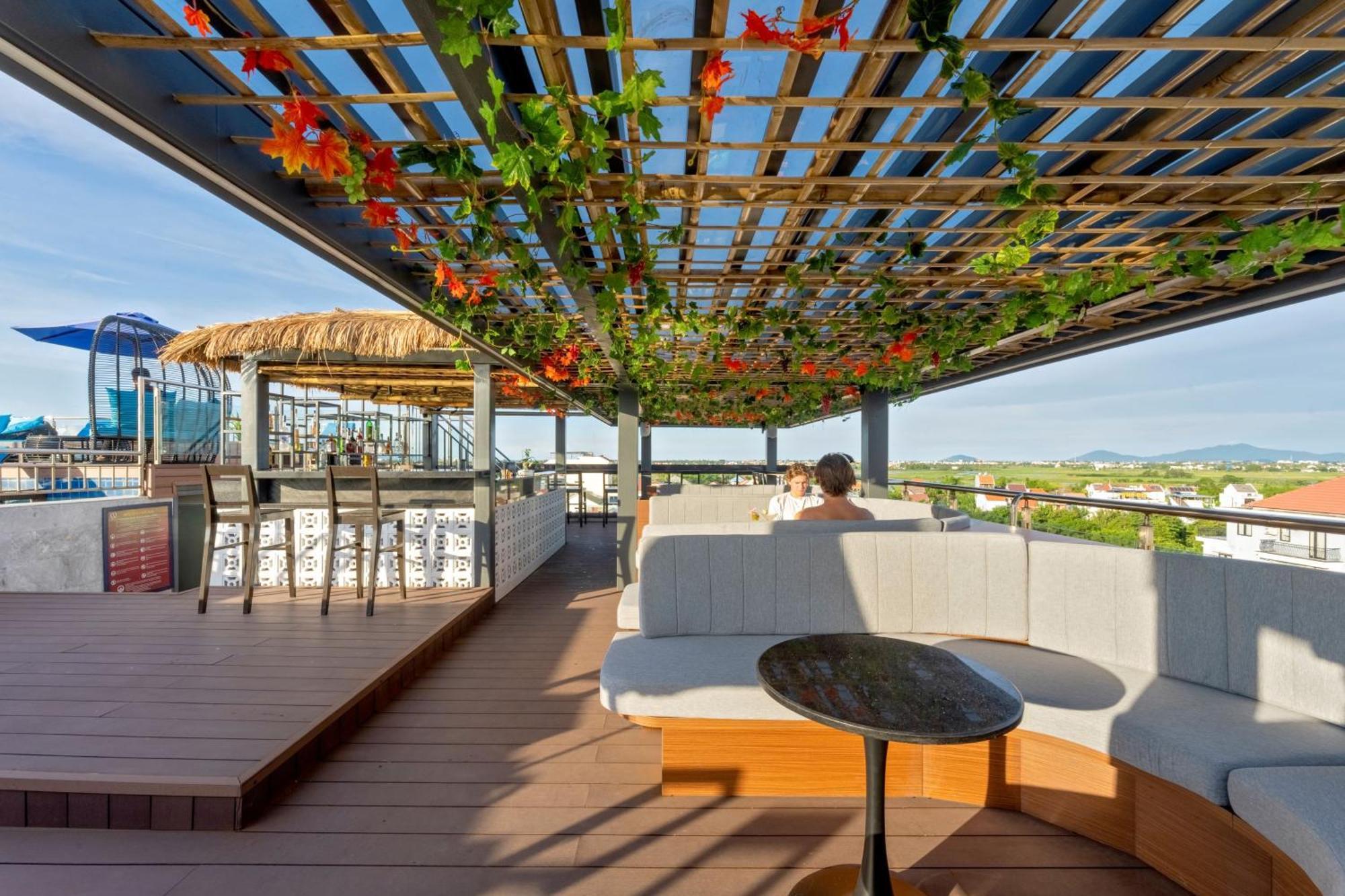 Qualia De Hotel Hoi An - Rooftop Bar City View Luaran gambar